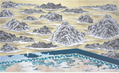 강원 정선 정암사, 자연과 사람의 기억 회화 전시회 개최