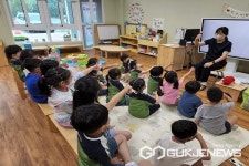 진천군, 튼튼이 치과체험 구강교실 호응