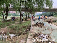 성남시, 시민단체 합동 탄천 수해 복구작업 실시