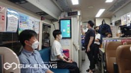 게임위 등 센텀 지구 공공기관 생명나눔 사랑의 헌혈 실천
