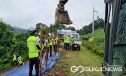한국농어촌公 충북본부, 오창저수지서 현장훈련 실시