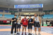 청주 율량중학교, 50회 문체부장관기 전국학생레슬링대회 단체 종합 준우승