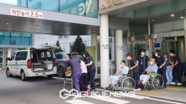 충주시 주덕 송원요양병원·요양원, 화재대피훈련 실시