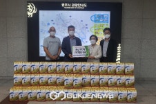 충주시농업인단체 연합회, 시 자원봉사센터에 햅쌀 4kg 100개 전달