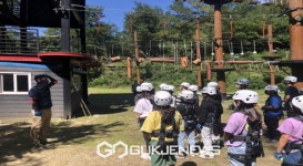 도촌초, 태백 365세이프타운 안전체험학습 실시