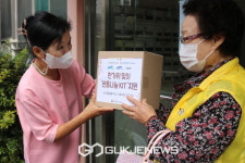시립강동노인종합복지관, 추석맞이 지역 내 취약어르신 557명 온통나눔KIT 전달