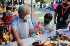 용인시기흥노인복지관, 추석 맞이 행사...하나되어 한가위 진행