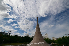 [국제포토] 상동호수공원의 가을풍광