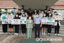 청주 복대중학교, 탄소중립 환경교육 눈길