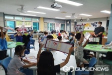 영동 이수초등학교, 독서의 달 행사 진행