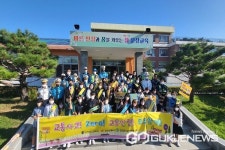 진천 문상초등학교, 교통안전 캠페인 실시