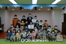 천안서북소방서, 119소방동요 경연대회 대상팀 시상