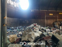 김포시 재활용 공장서 불…인명피해 없어