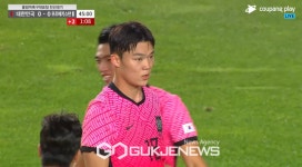 [한국 우즈벡 축구 중계 결과] 오현규 활약에도 전반 0-0 마무리