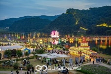 공주시 제68회 백제문화제 황홀한 야경