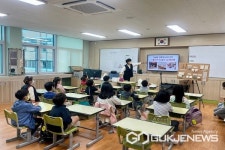 진천 초평초등학교, 환경은 우리가 지켜요