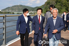 진주시, 희망교~약수암 구간 1.4km 자전거도로 개설