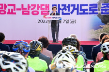 진주시, 희망교~약수암 구간 1.4km 자전거도로 개설