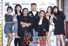 [GJ포토] 본스타 저팬 오픈 세레모니 방문한 뿌리엔터 사단