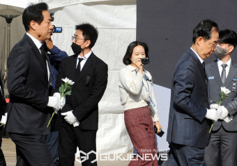 오세훈 서울시장,이태원 사고 사망자 합동 분향소 찾아