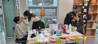 선린대학교 뷰티디자인과, 포항시 청소년문화의집 개관식에 참여