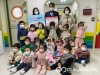 대구시 동구  신암청아람어린이집, 플리마켓 수익금 신암2동에 기부