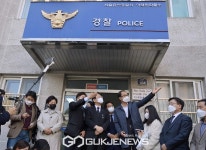 이태원파출소 찾은 이재명 더불어민주당 대표