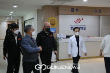 천안서북소방서, 쌍용요양병원 관서장 현장 지도 방문