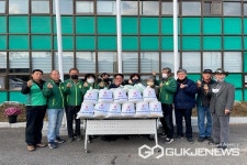 영동 황간면새마을지도자협의회‧부녀회, 31개 마을에 사랑의 쌀 전달