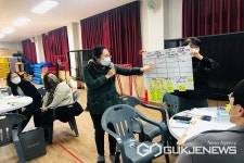 괴산 청천초등학교, 마을교육과정 워크숍 개최