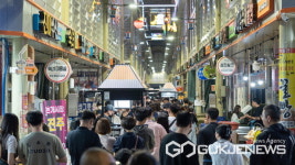 진주논개시장 올빰야시장 동절기 살포시 겨울잠 자요
