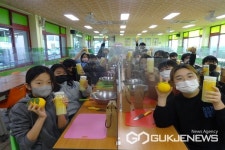 보은 삼산초등학교, 전통식문화 조리실습 운영