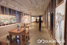 음성군 문화예술체험촌, 전통민화작품 전시 구성 운영