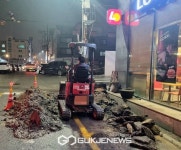 [초점] 동절기 공사중지기간 사전 고지 없이 상수도 관세척 논란