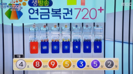 연금복권720당첨확인 141회차 1등번호 발표, 로또추첨·판매시간 공개