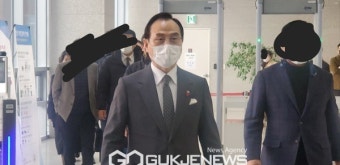 [국제포토] 박상돈 천안시장 공직선거법 위반 첫 재판