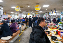 주낙영 경주시장, 전통시장서 설 장보며 상인들 응원