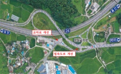 부산국토청 국도24호선 울주 상북 양등교차로 개선공사 27일 착공
