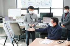 이상일 시장, 용인테크노밸리ㆍ송전레스피아 찾아 현장 근무자 격려