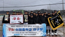 부산 신정중학교, 의령군수기 전국 중학교 야구대회 우승