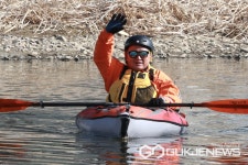 김영환 충북지사, 청주 무심천을 생명공간으로