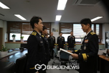 천안동남소방서, 신규 소방공무원 3명 임용장 수여식