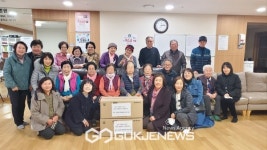 금천구, 독산1동 통장협의회 경로당 어르신들께 간식 전달