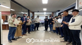 라온엔터테인먼트와 29호THE 안전한 대한민국현판식 실시