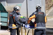 영덕소방서, 자원순환시설 합동소방훈련 등 실시