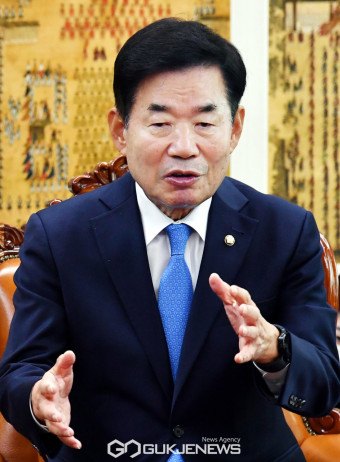 발언 하는 김진표 국회의장
