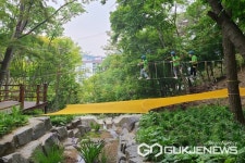 정읍사공원 내 힐링·놀이 공간, 오감 만족 산림 체험 운영