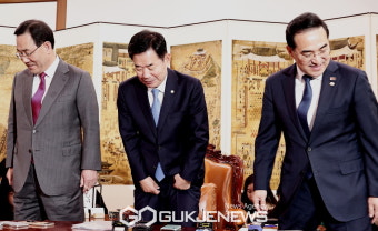 여야 원내대표, '양곡관리법' 합의 또 무산
