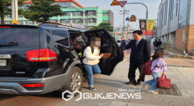 영주서부초, 새 학년에도 교문앞서 차문을 열어드려요