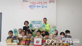 용인시 서농동, 비상태권도 원생들 50만원 상당 이웃돕기 성금·생필품 기탁